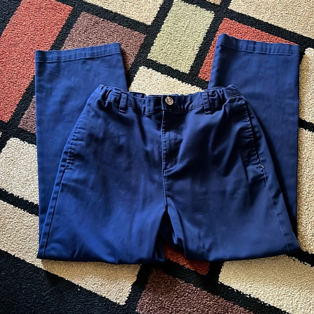 EUC Cat & Jack School Uniform Navy Pants Youth 16 Husky